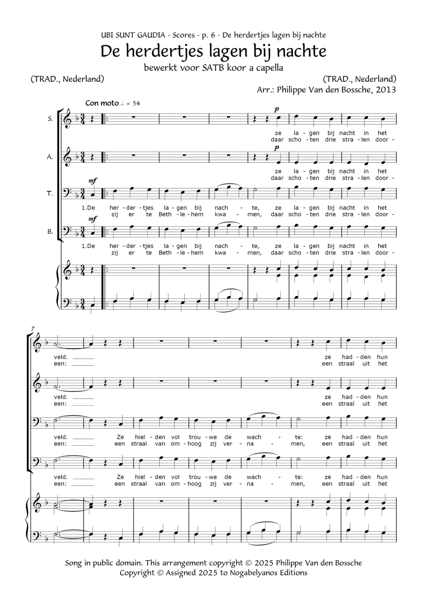 CHB 01 SCO P06 De herdertjes lagen bij nachte SCO P01